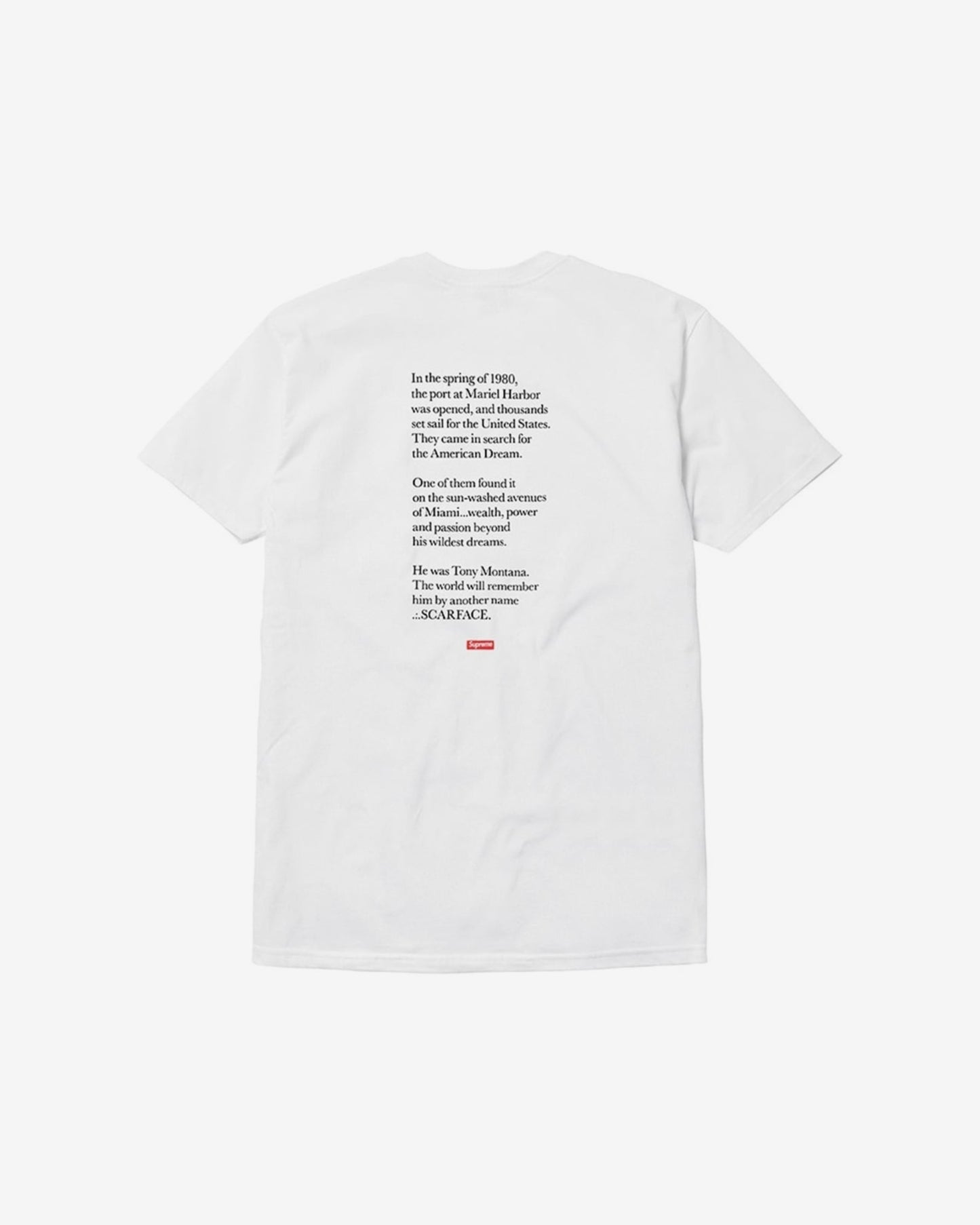 Supreme Scarface Shower Tee