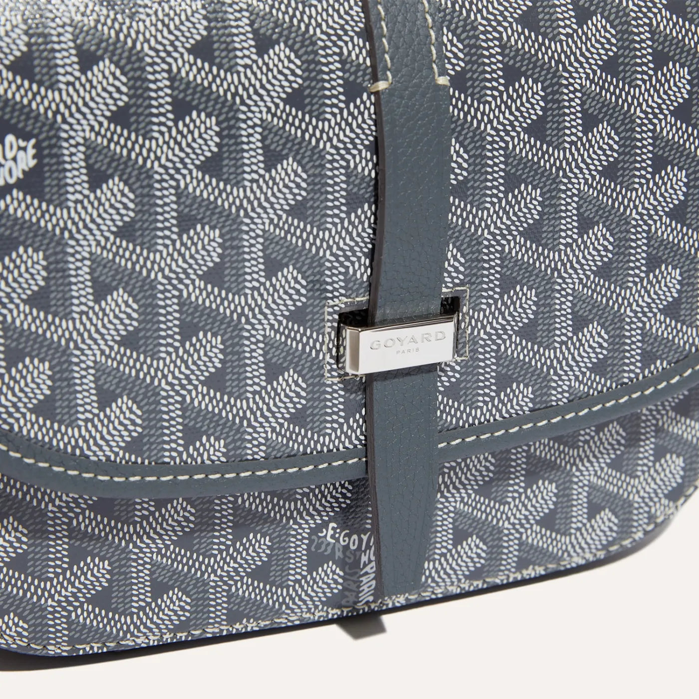 Goyardine Belvédère Messenger Bag - Grey