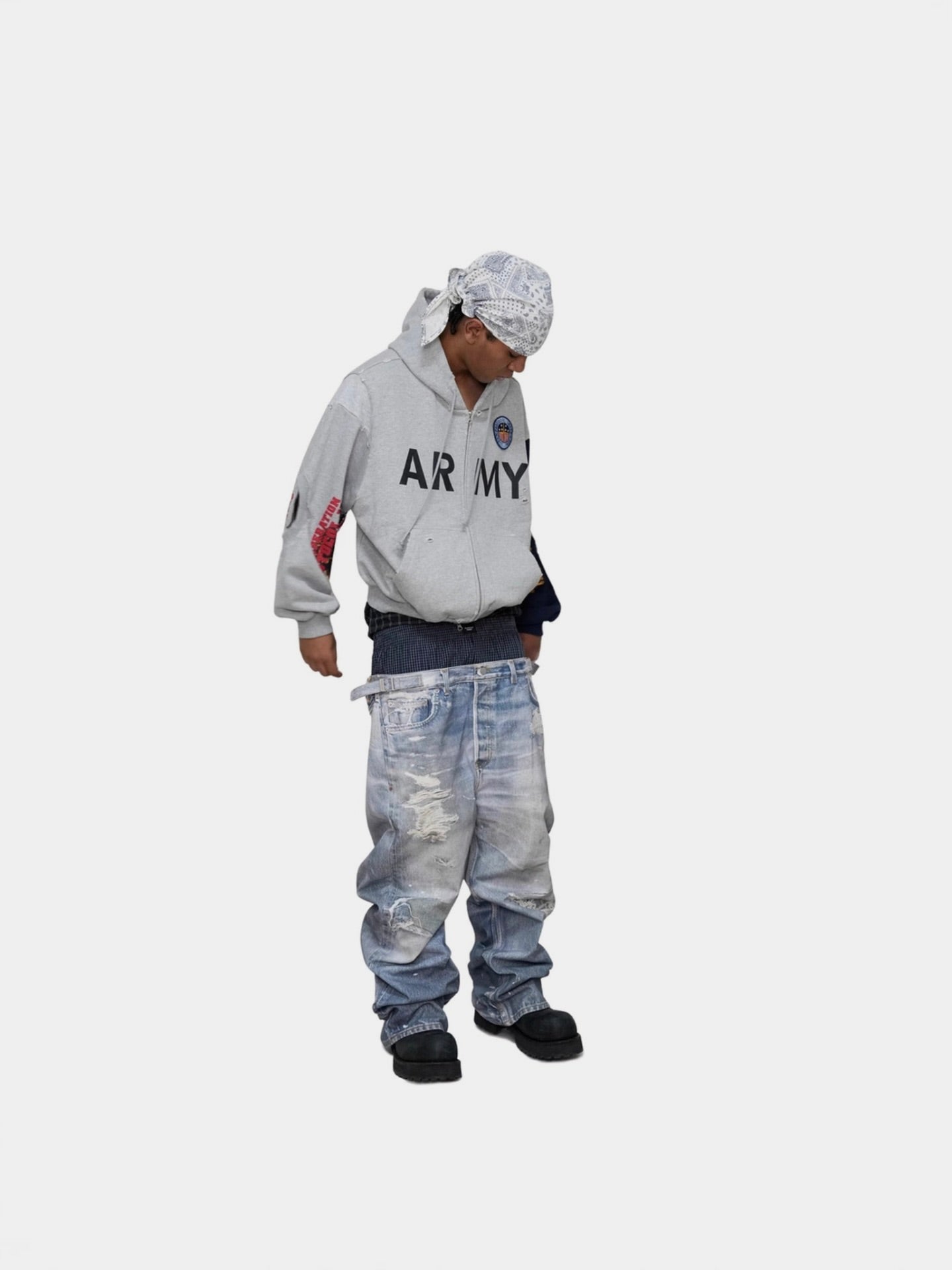 Project G/R  FW25 “PROTOCOL INDEX” Hoodie