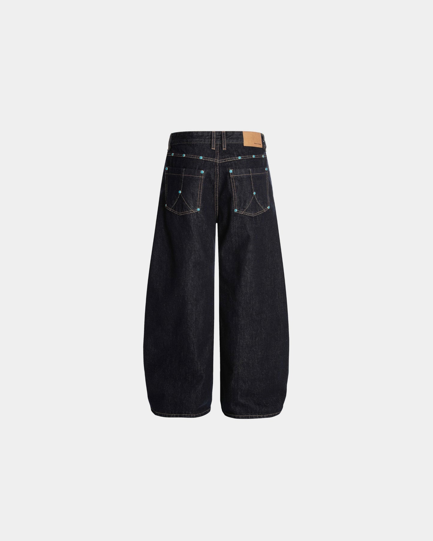 Wide Leg Indigo Denim