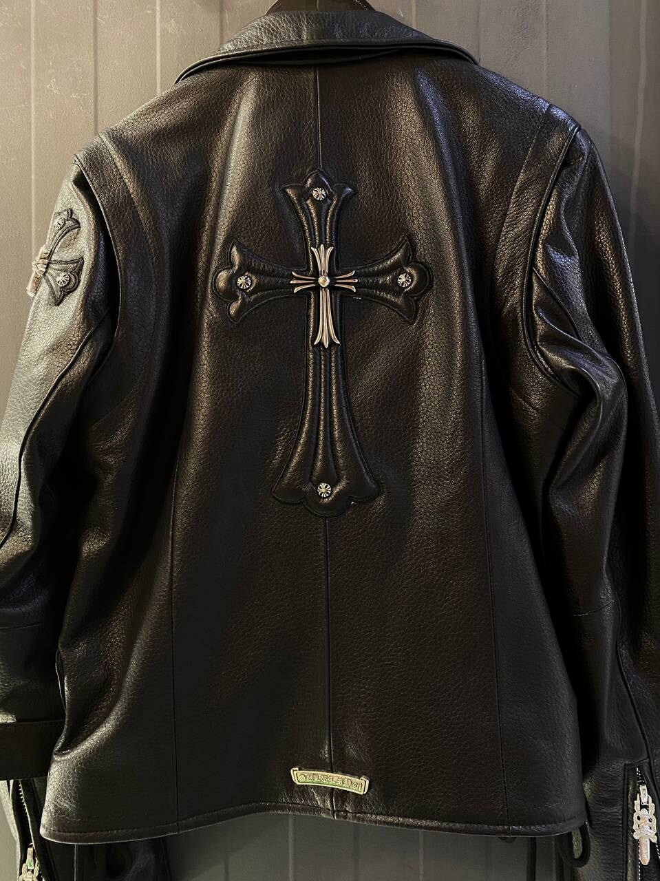 Chrome Hearts Leather Jacket