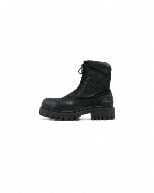 Strike Boots 001 — Destroyed Black