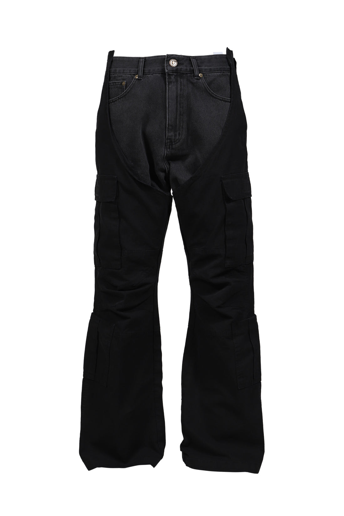 BIKER CARGO DENIM PANTS