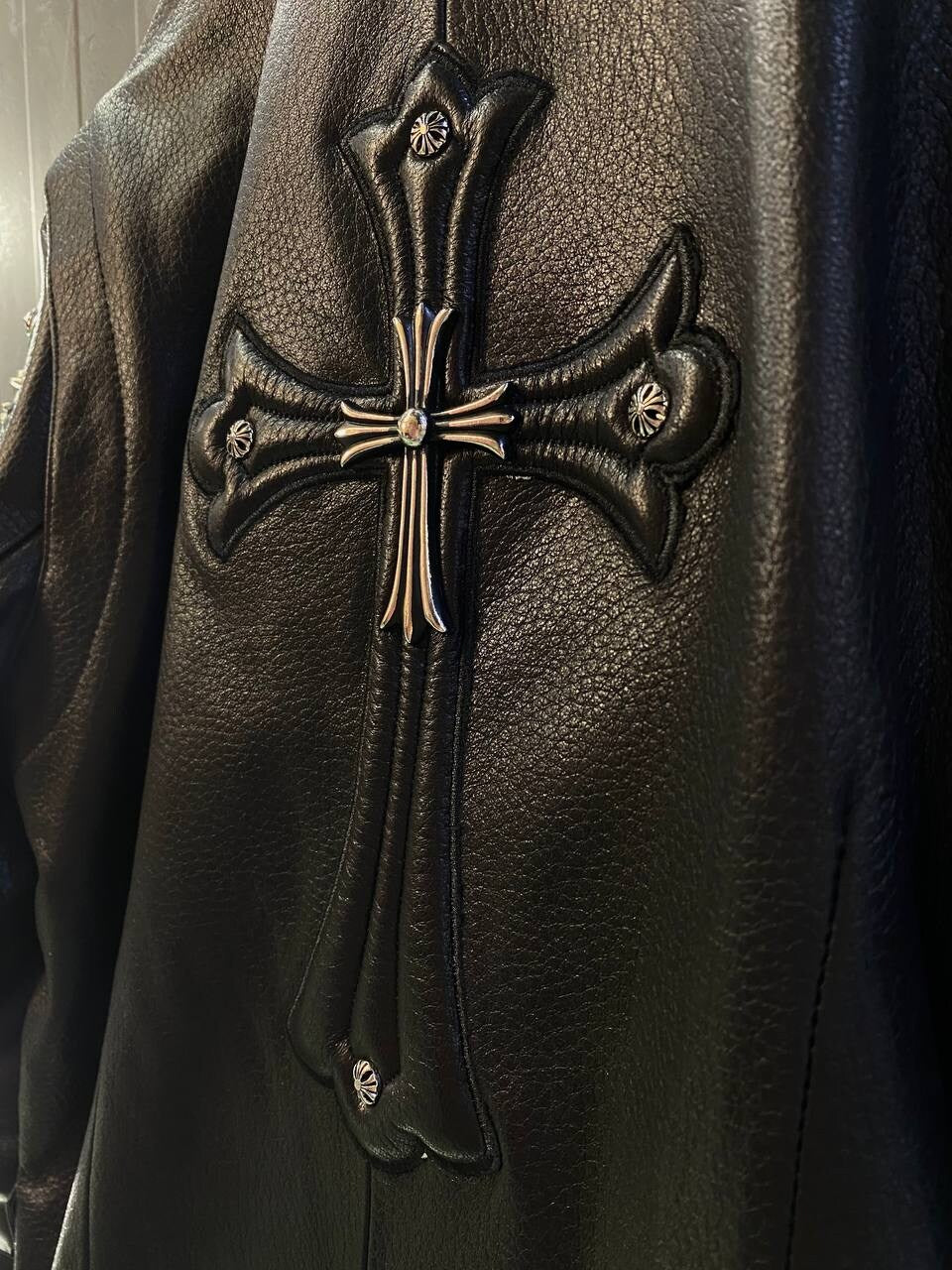 Chrome Hearts Leather Jacket