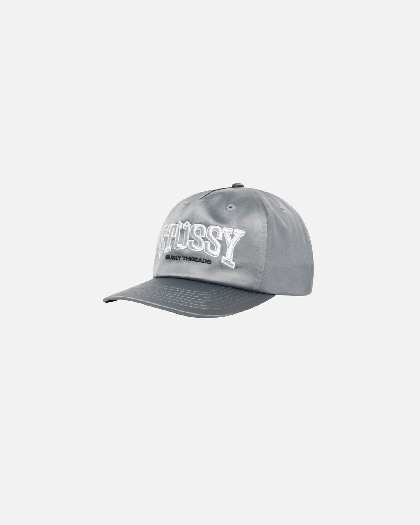 STÜSSY MID DEPTH BURLY THREADS CAP - GREY