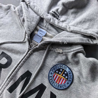 Project G/R  FW25 “PROTOCOL INDEX” Hoodie