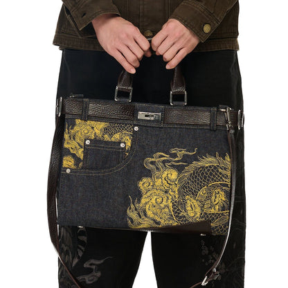 “YAKUZA V2” DRAGON HANDBAG