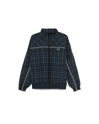 PLAID TRACK JACKET