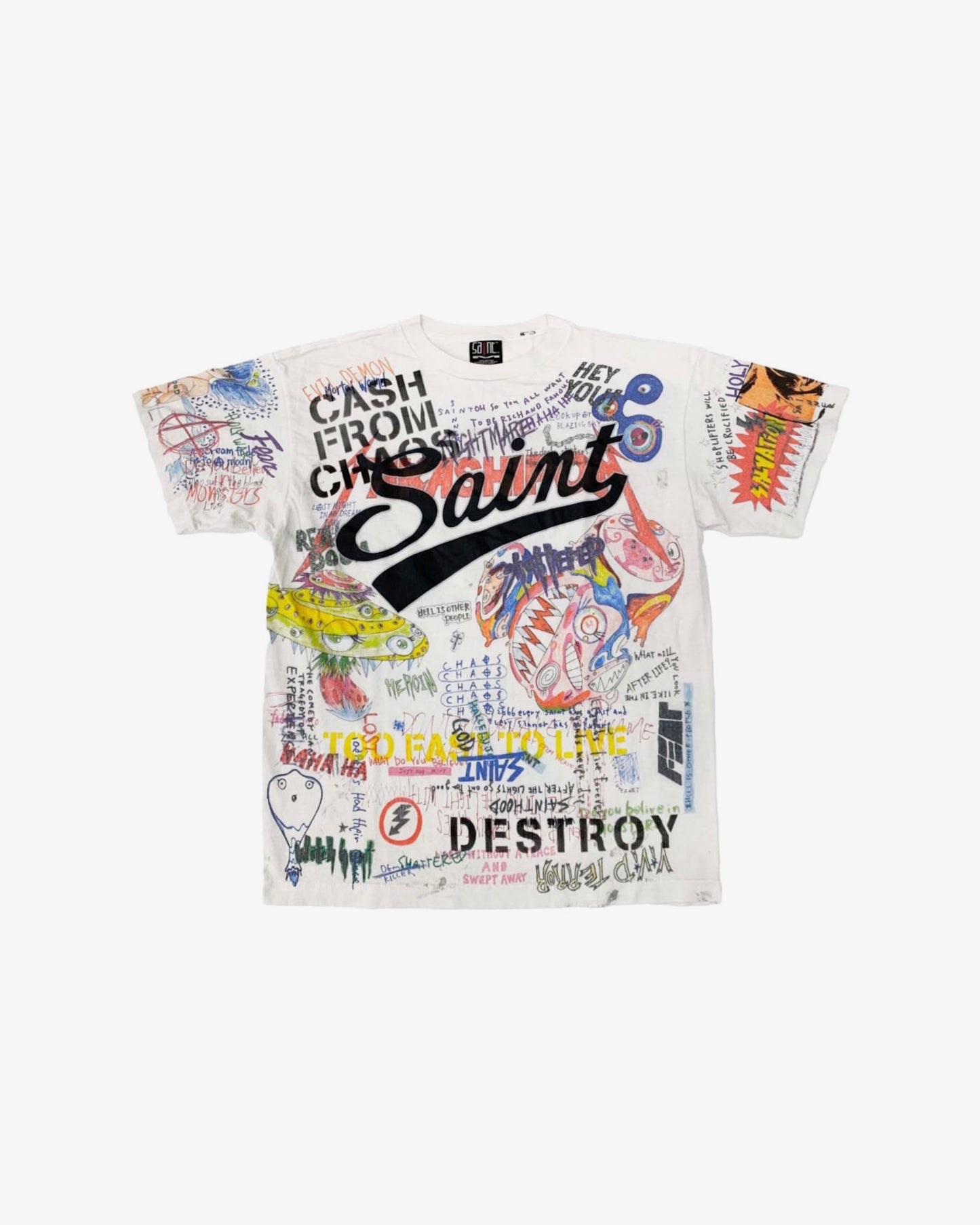 Saint Mxx x TAKASHI Graffiti Tee