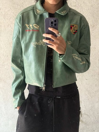 REGEN ZONE 24FW “Lord Of War” Leather Jack