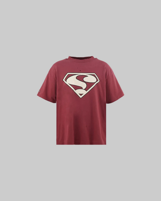 Saint Superman Distressed Tee