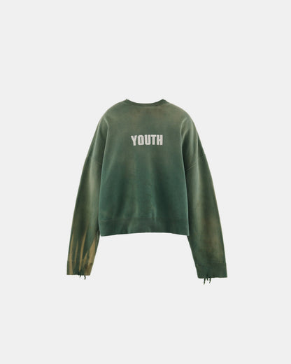 Saint “YOUTH” Distressed Sweat
