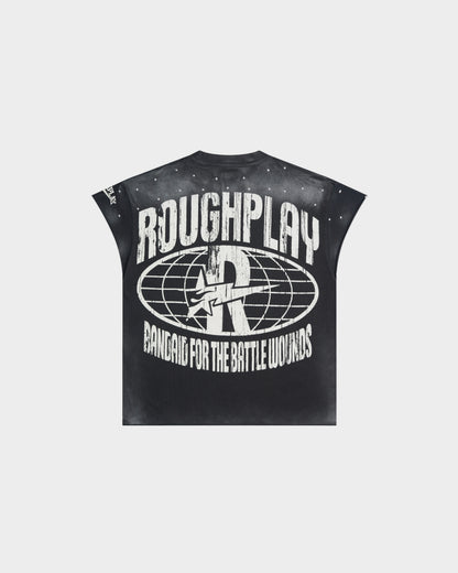 ROUGHPLAY “Battle Wounds” Cut-Off Tee