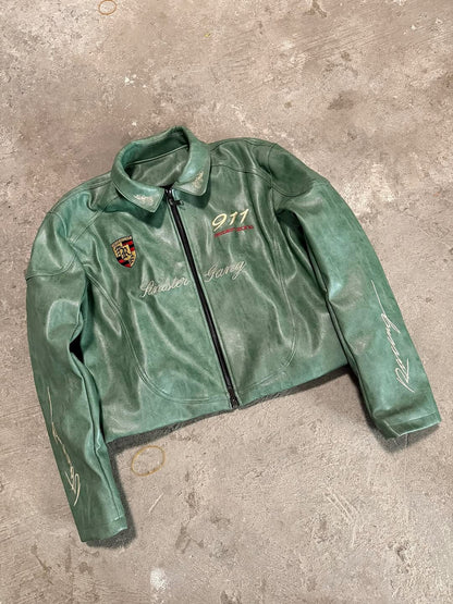 REGEN ZONE 24FW “Lord Of War” Leather Jack