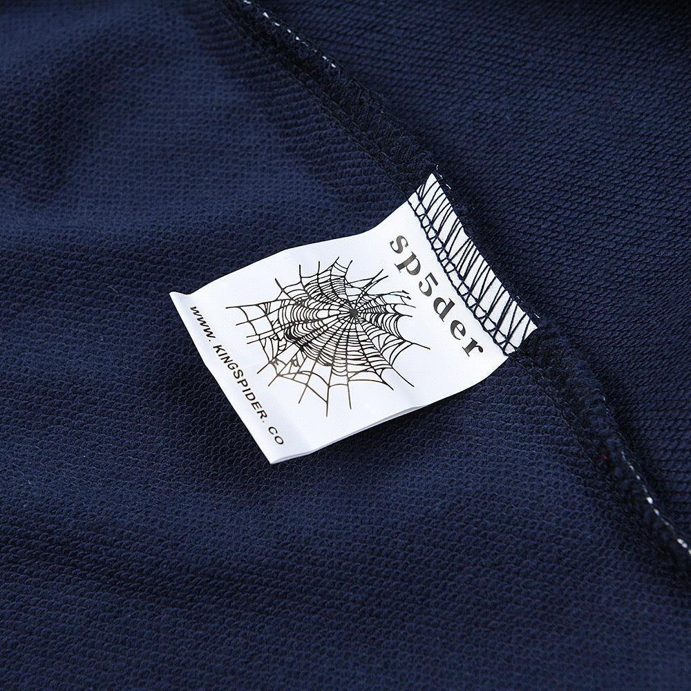 SP5DER Navy Academy Rugby Shirt