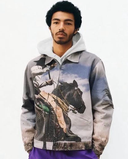 Cowboy Denim Work Jacket