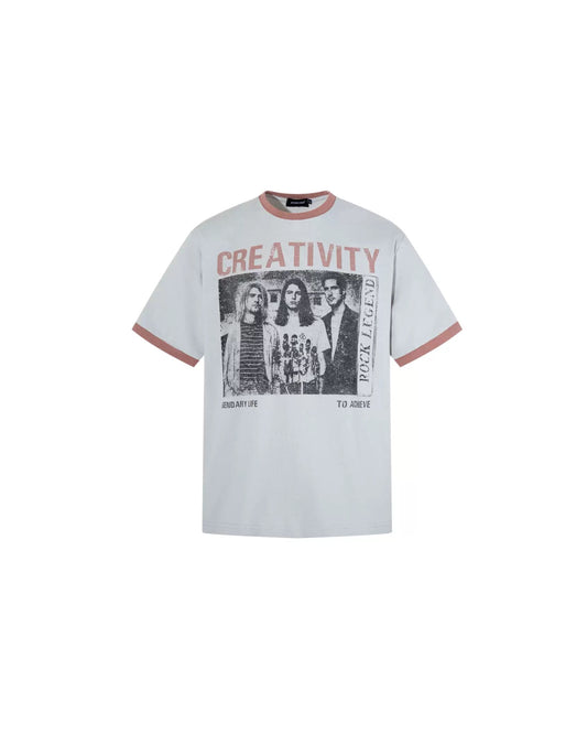 Creativity Metal Ringer Tee