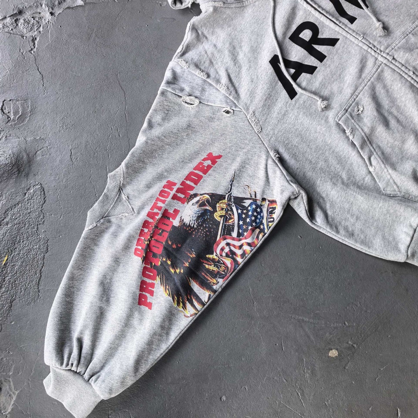 Project G/R  FW25 “PROTOCOL INDEX” Hoodie