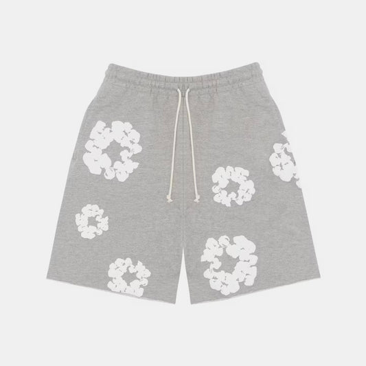 Denim Tears Cotton Wreath Shorts - Grey