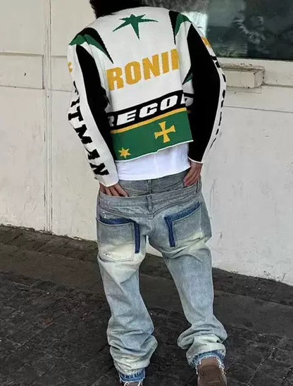 Ronin Record Zip Knit Jacket