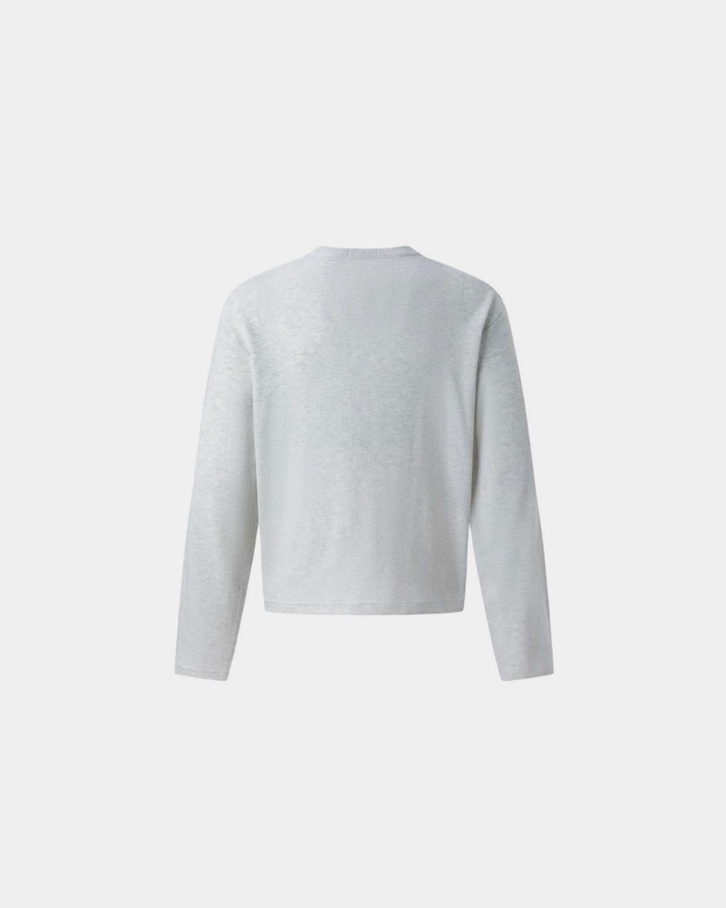 Waffle Henley Long Sleeve