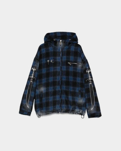 THUG CLUB HOODED FLANNEL