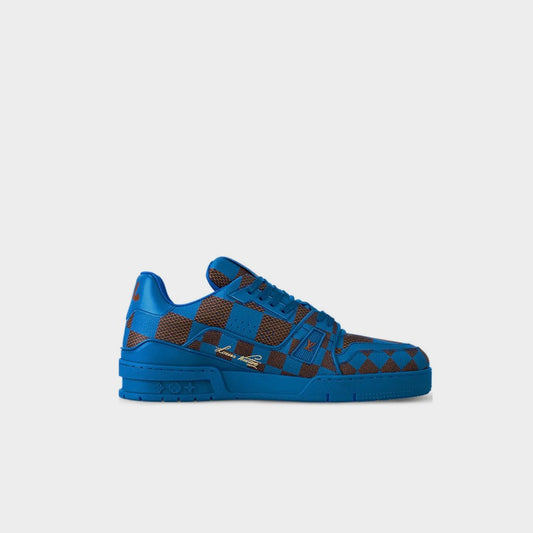 LV Damier Trainer Sneaker - Blue