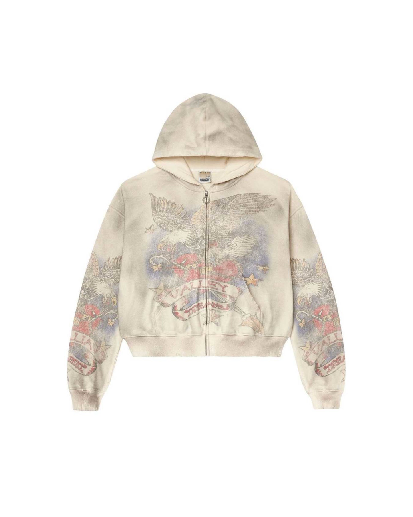 ARCHIVE EAGLE ZIP HOODIE