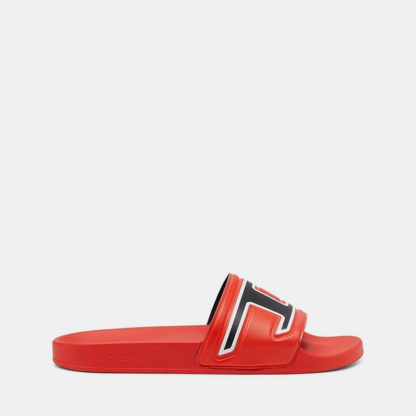 Sa-Mayemi D - Pool slides with embedded D logo