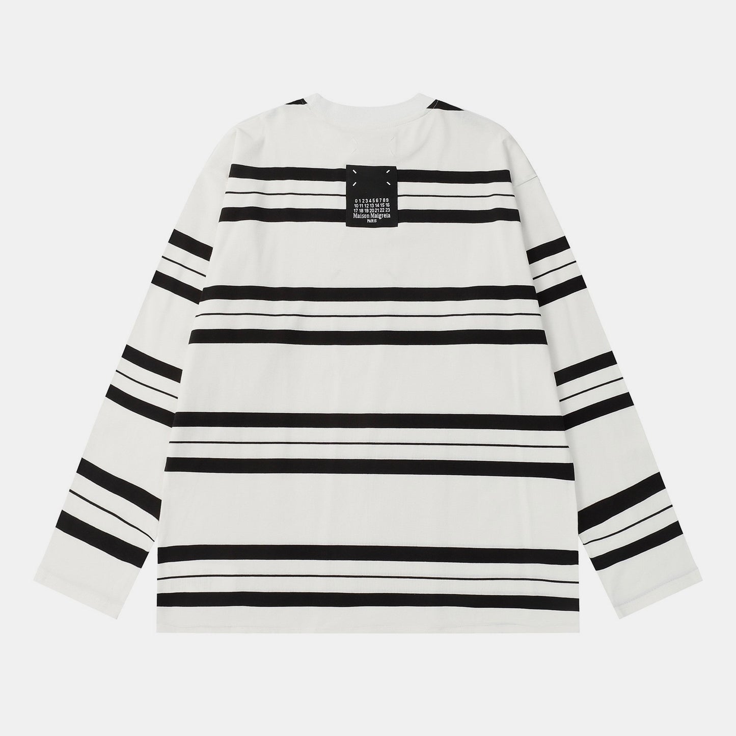 Maison Margiela Striped Longsleeve Shirt - White