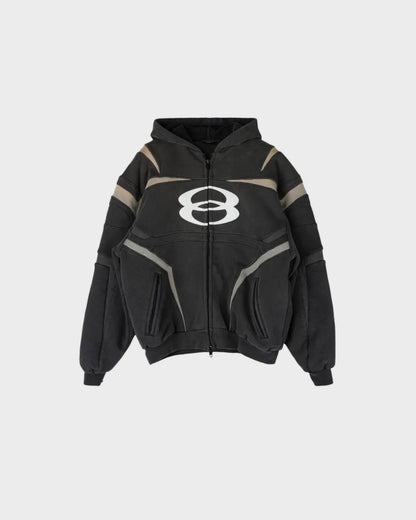 8 Motocore Padded Hoodie