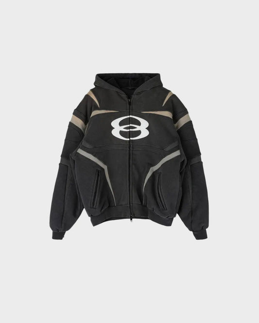 8 Motocore Padded Hoodie