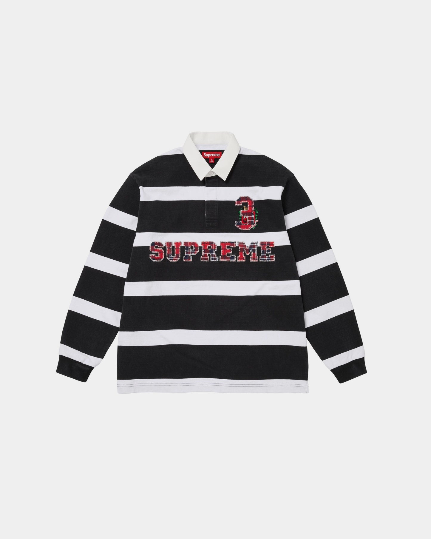 PATCHWORK STRIPE RUGBY