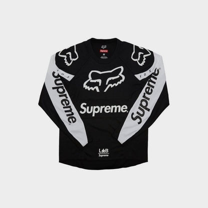 Supreme x Fox Racing Moto Jersey - Black