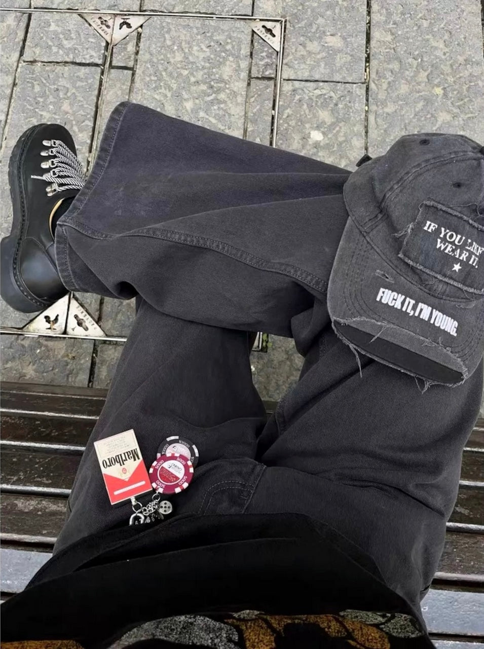 “BAD HABITS” Charm Clip