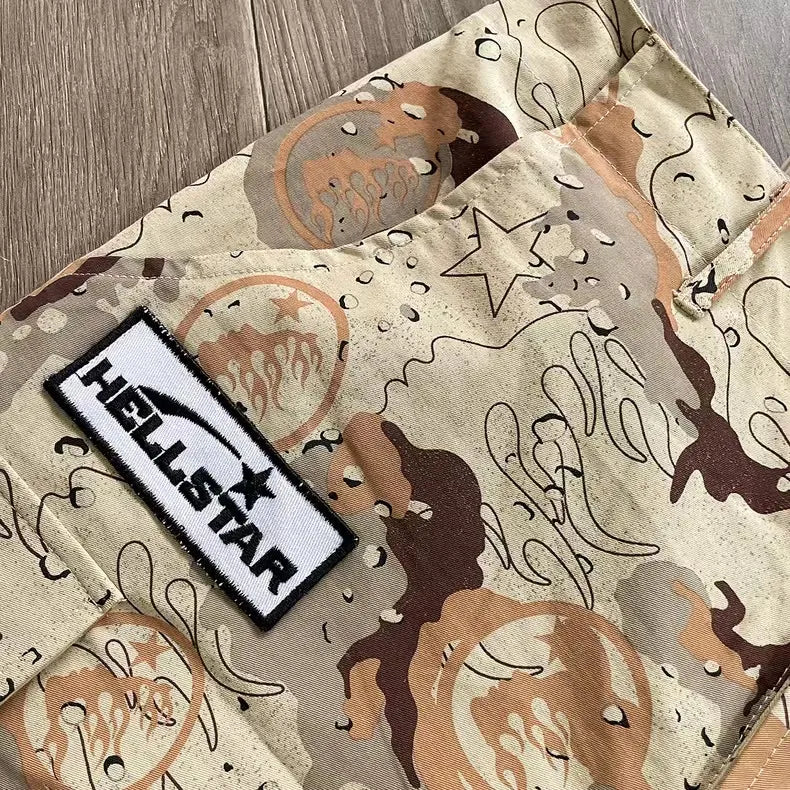 Desert Camo Emblem Shorts