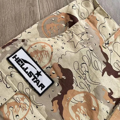 Desert Camo Emblem Shorts