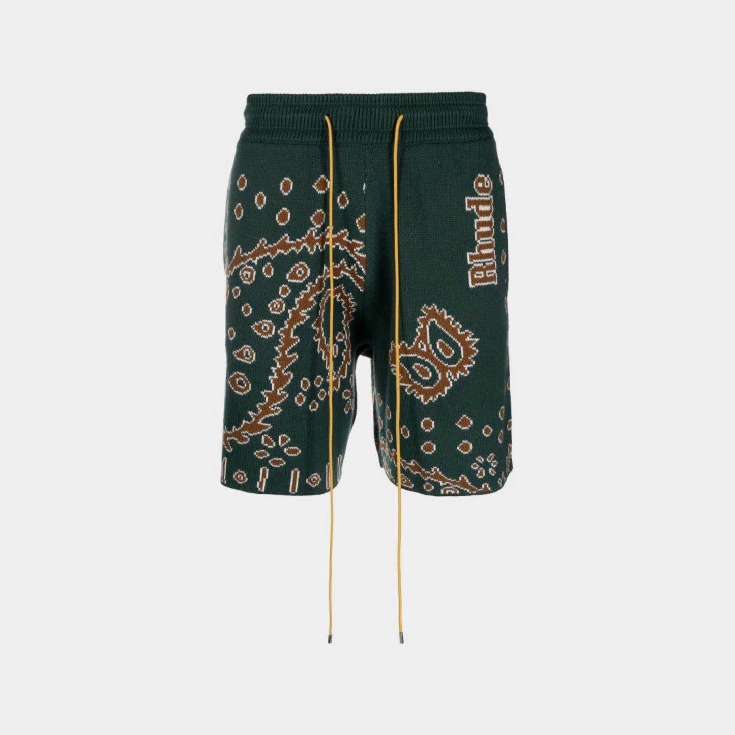 Rhude Intarsia Paisley Shorts