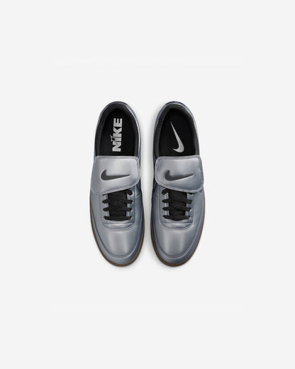 Low Strap Sneaker — Silver / Gum