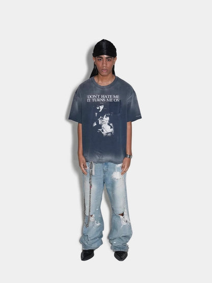PROJECT G/R Distressed Pocket Tee