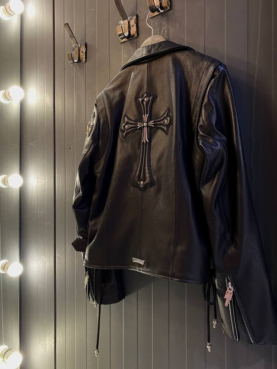 Chrome Hearts Leather Jacket