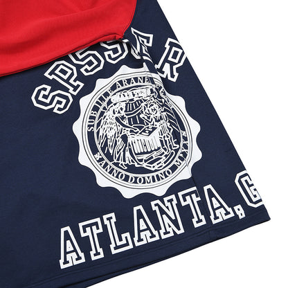 SP5DER Navy Academy Rugby Shirt