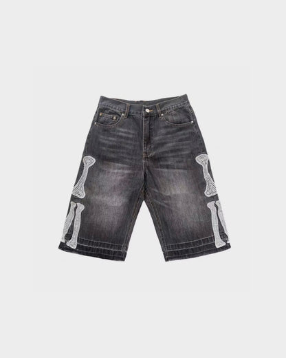 14oz Bone Denim Jorts