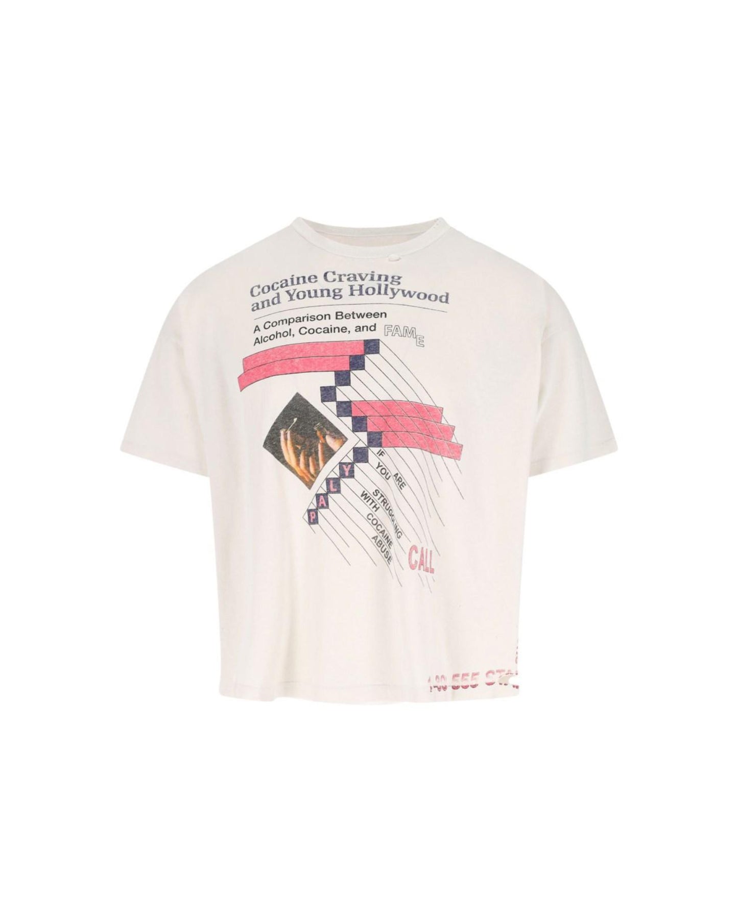 CRAVING HOLLYWOOD DISTRESS TEE