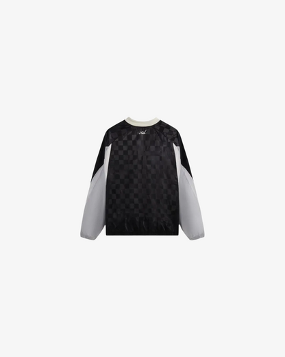 KITH Checkered Satin Dayton Combo Pullover