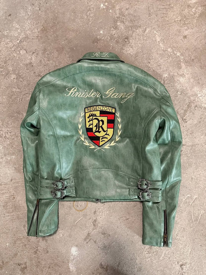 REGEN ZONE 24FW “Lord Of War” Leather Jack