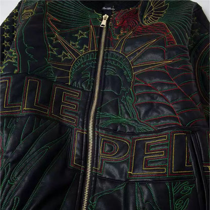 WDW LIBERTY EMBROIDERED BOMBER JACKET