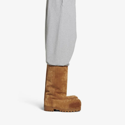 Balenciaga Alaska Faux Shearling Low Boots