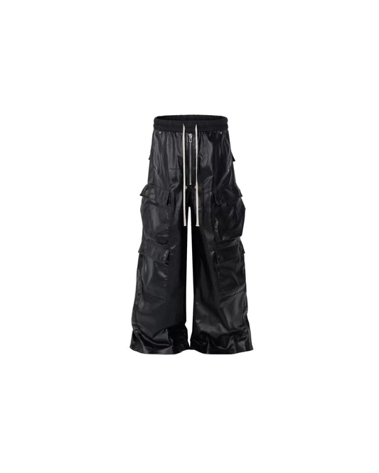 Light Wax Utility Pants