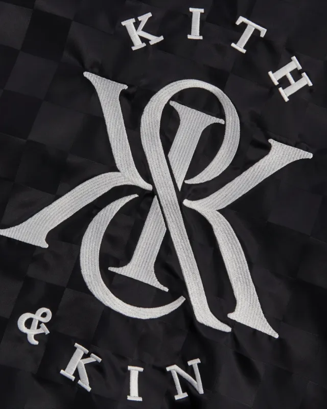 KITH Checkered Satin Dayton Combo Pullover